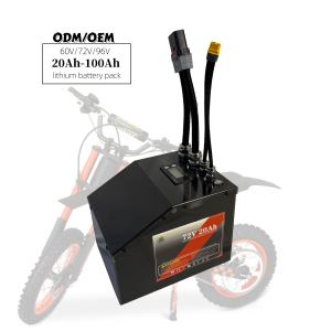 Batterie au lithium 20S 72V 20AH 21AH 22.5AH 25AH 30AH 150AMP pour moto tout-terrain électrique adulte avec RS485/CAN - Product Image 1