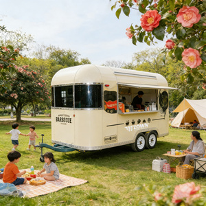 Cheap Mobile Food Cart High Quality Stainless Steel Kitchen for <b>Small</b> Business Startup - Product Image 1