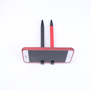 Bolígrafo Promocional de Primera Calidad con Soporte para Teléfono, Diseño Cuadrado - Product Image 3