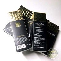 Gel Titan Original en Tubo Negro, Crema Rusa para Agrandar el Pene, Gel Íntimo Retardante, Ayuda a los Hombres a Lograr un Crecimiento Efectivo del Pene