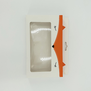 Varejo Pendurado Caixa De Embalagem Com Janela Personalizado Impresso Dobrável Papelão Pendurar Caixas De Papel Tab - Product Image 6