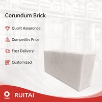 Brique de corindon, teneur en alumine de 95 à 99 %, dureté ≥9, matériau réfractaire pour fours à verre haute température
