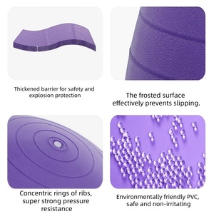 CZFIT Large Yoga <b>Ball</b>, Pilates <b>Training</b> <b>Ball</b> for Home Gym, Safe and Explosion-proof Frosted Texture, High-quality Customizable - Product Image 6