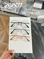 Gafas de Prescripción Metálicas Clásicas Delgadas de Aleación para Mujer, Ligeras, de Montura Completa, Disponibles para Todas las Formas de Rostro, Venta al por Mayor de Fábrica, Baratas