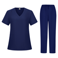Tenues d'hôpital personnalisées en gros avec logo, blouses médicales pour femmes, uniformes d'infirmière OEM, ensembles de blouses d'infirmière pour hôpitaux vétérinaires