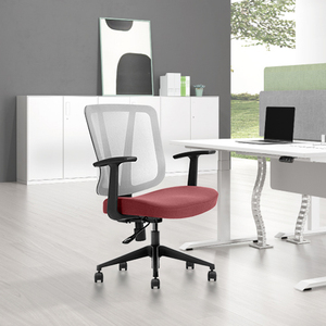 Cadeira de computador de escritório moderna de alta qualidade por atacado, malha giratória confortável, design ergonômico, cadeira executiva personalizada em tecido PU - Product Image 5