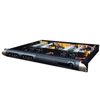 Amplificateur numérique de classe D portable et stable de haute qualité professionnel 1U 4 canaux 4*350W