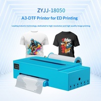 Imprimante jet d'encre A3DTF à livraison directe, tête d'impression XP600, machine d'impression de t-shirts 33 cm pour textiles 110-230V, garantie un an