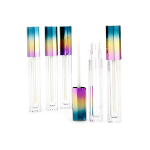 Bas MOQ: 3ml tube de brillant à lèvres octogonal vide brillant emballage cosmétique - Product Image 3