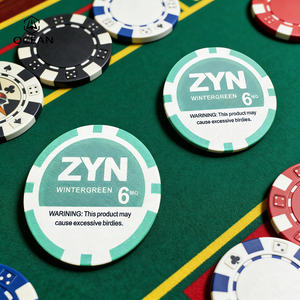 Jetons de poker professionnels en céramique de 14g, gravés, vierges, fabriqués en Chine - Product Image 4