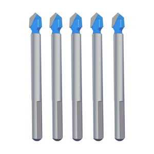 GLASSDRILL Multi-functional <b>Drill</b> <b>Bit</b> 3-12mm Hex Shank 140 Degree Point Angle For Glass Ceramic <b>Wood</b> Plastic Metal Drilling Kit - Product Image 1