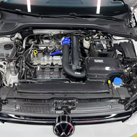 EDDY OEM Boîtier d'admission d'air en fibre de carbone conçu avec une numérisation 3D pour Volkswagen Golf MK7 1.4T, avec bouclier thermique en carbone