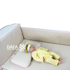 Kit de matelas pour bébé en coton biologique respirant et doux pour la peau, tricoté en 3D, certifié OEKO-TEX pour un sommeil confortable du bébé - Product Image 5