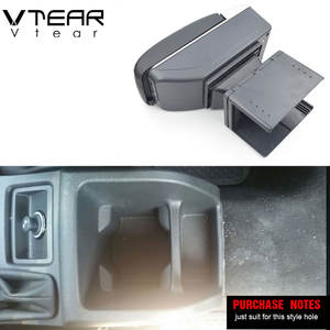 Vtear-reposabrazos para <span class=keywords><strong>Seat</strong></span> <span class=keywords><strong>Leon</strong></span>, caja de almacenamiento para Interior de consola central, cubierta para reposabrazos, accesorios de decoración para coche, piezas 2018 - Product Image 2