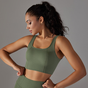 Sexy Damen-Sporttop aus Mesh, atmungsaktives Camisole-Oberteil mit <span class=keywords><strong>Patchwork</strong></span>-Design, Fitness-Sport-BH - Product Image 4
