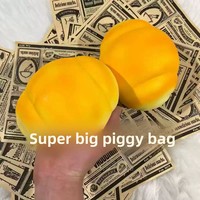 Piggy Bun Gooey Squishy Factory Ultra Slow Rising Plastic Squeeze Toy Moist Sticky Stress Relief Fidget Wholesale Gift Teens