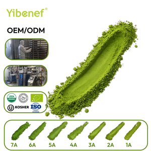 SZ4 Yibenef OEM ODM <span class=keywords><strong>Matcha</strong></span> en Polvo a Granel de Marca Privada, Bajo MOQ 1kg, <span class=keywords><strong>Matcha</strong></span> Ceremonial AAAAAAA Premium - Product Image 1