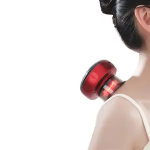 مجموعة العلاج الكهربائي Gua Sha Gua Sha كوب شفط بالحرارة