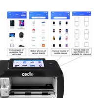 Máquina Cortadora de Película de Hidrogel TPU Portátil Pequeña, Protector de Pantalla, Plotter Inteligente para Cortar Películas con WiFi para Teléfono Móvil