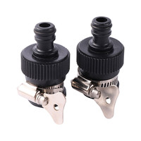 Adaptateur universel pour robinet d'eau, raccord de tuyau en plastique, tuyau d'irrigation, jardin, adaptateur de robinet