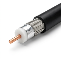 Câble coaxial LMR240 50 Ohms haute performance à faible perte, ligne d'alimentation RF 240 WDFR240, bobine de 305 m en vrac pour liaison d'antenne de réseau sans fil