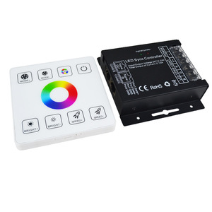 Rf86 bảng điều chỉnh cảm ứng điều khiển từ xa <span class=keywords><strong>LED</strong></span> Sync điều khiển 3-kênh 30m phạm vi Sync điều khiển đơn màu CCT RGB RGBW rgbwc mờ - Product Image 3
