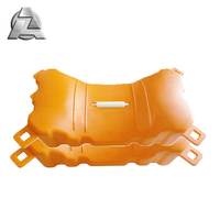 Sistema flotante HDPE modular de alta calidad bloque de color naranja pontón en forma de U