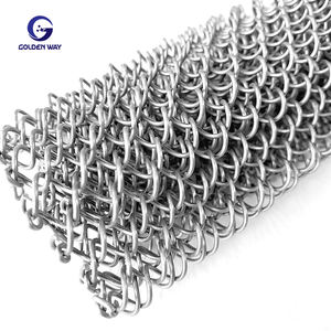 <span class=keywords><strong>Malla</strong></span> de alambre decorativa, techo de latón, diseño arquitectónico, pared de cortina de Metal <span class=keywords><strong>ondulada</strong></span> al agua, cortinas de cadena de <span class=keywords><strong>malla</strong></span> de alambre inoxidable - Product Image 3