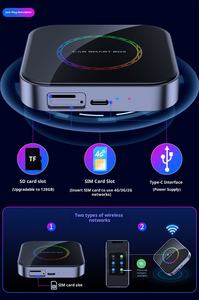 Hot Sale <strong>3</strong> in 1 Wireless CarPlay Adapter <strong>Android</strong> 13 Smart AI Multimedia Box Compatible with Taiwan Hong Kong Indonesia Vietnam - Product Image 3