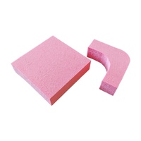 Panneau en mousse de polyuréthane courbé et angulaire, plaque rigide en PU découpée sur mesure avec formes non standard