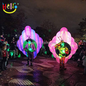 Disfraz de Mascota de Caracol inflable para actuación de baile escénico para adultos - Product Image 1