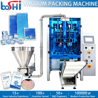 Machine d'emballage industrielle pour liquides sous vide, adhésifs, produits chimiques, et sachets de glace (type oreiller)