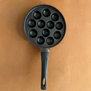 Moule rond antiadhésif pour takoyaki, 12 cavités, outil pour gâteaux et snacks, pour la cuisine - Product Image 1