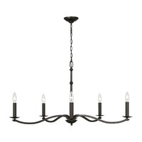 Lámpara colgante LED de interior moderna E12, pequeña, fácil de colgar, accesorio de iluminación de techo para el hogar, candelabro de cristal de restauración fabricado