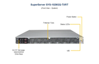 Untuk Sistem SuperServer 1029GQ-TXRT 1U Dual Processor (Intel) dengan 4 GPU NVIDIA P100 Server Komputasi Awan