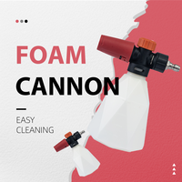 Canon Lance Canon à mousse de neige avec logo personnalisé pour lavage de voiture à haute pression