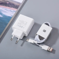 Charger Grosir Kabel USB Type C 6A 66W Pengisi Daya Cepat Adaptor SuperCharge EU untuk HUAWEI P50 P40 P30 P20 Mate 40 30 Nova 9 8 7