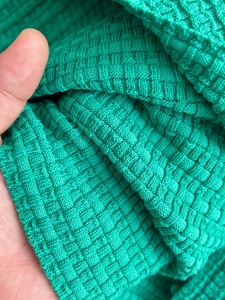 Vestidos de Verano para Mujer, Estilo Francés, Color Verde, Manga Corta, Cuello Redondo - Product Image 5