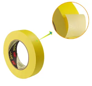 Original 301+ High temperature yellow masking tape for color coding