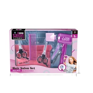 Jouets de salon de coiffure pour garçons, jeux de rôle pour enfants, habillage, coiffure, maquillage en plastique - Product Image 4