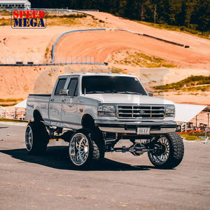 Rines Forjados Personalizados y Pulidos para Camionetas Dodge Ram, Ford, GMC 20x10 22x10 22x12 24x10 24x12 24x14 26x12 26x14 26x16 28x16 30x16 - Product Image 3