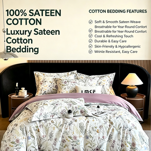 Organic Cotton Bedding <strong>Sets</strong> <strong>Comforter</strong> <strong>Set</strong> Bed Sheet - Product Image 1