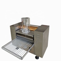 Machine à crêpes automatique en acier inoxydable, mini, électrique, avec fonction de nettoyage automatique, pour la préparation de gâteaux mille-feuilles