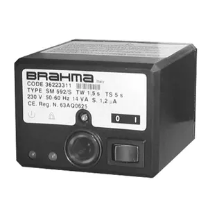 BRAHMA monitor fiamma elettrica Brahma regolatore fiamma