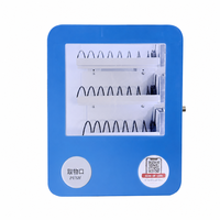 Mini distributeur automatique mural de cils avec paiement par code QR et gestion basée sur le cloud, compatible SDK