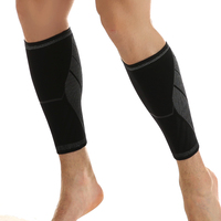Manchon de genou de compression de protection de mollet à haute élasticité pour une utilisation quotidienne d'un exercice sûr