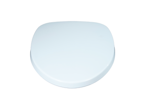 Siège de toilette ergonomique rond en plastique avec fermeture amortie et fonction de dégagement rapide pour une entretien domestique simplifié - Product Image 6