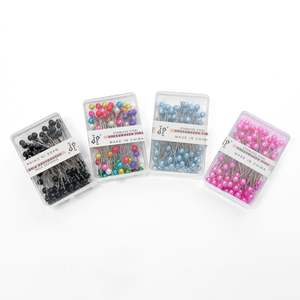 Accessoires vestimentaires en boîte en acier inoxydable couture positionnement couleur boule perle tête aiguille - Product Image 5