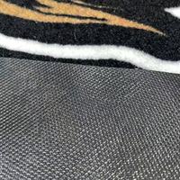 Logo personnalisé marque affichage antidérapant Premium maison bureau tapis rond tapis pour la décoration intérieure