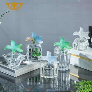 Pot de présentation de bonbons en cristal, chocolats, friandises, cadeau pour mariage, fête, souvenirs, cadeaux à offrir - Product Image 1